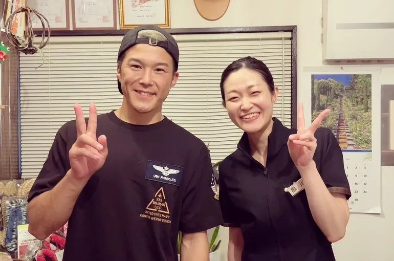 プロボクサーのお客様もご来店いただいております。