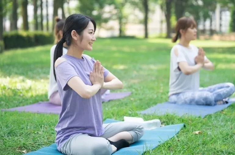 びん沼自然公園で朝活ヨガ始めました！